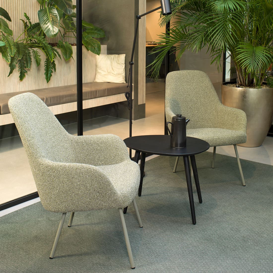 Workliving LoLa Lounge Armchair, 4-Leg, Mix & Match — 3