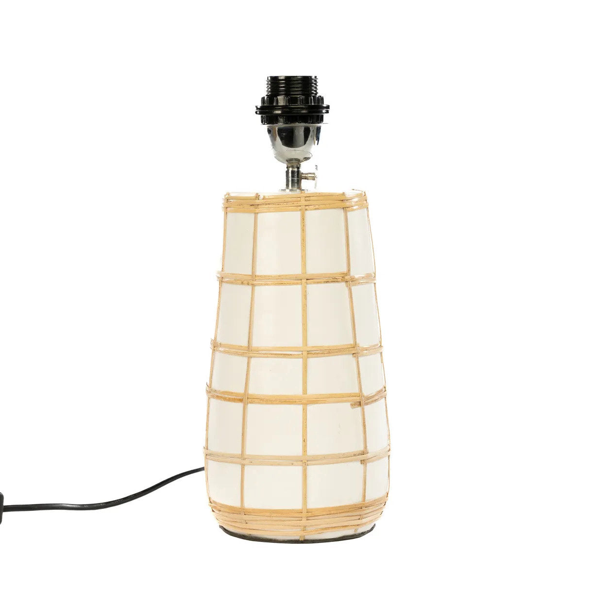 The Molokai Table Lamp, White Natural — 3