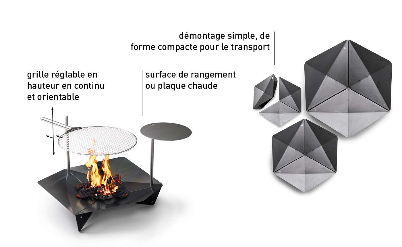 Triple Fire Bowl 120, Black — 8