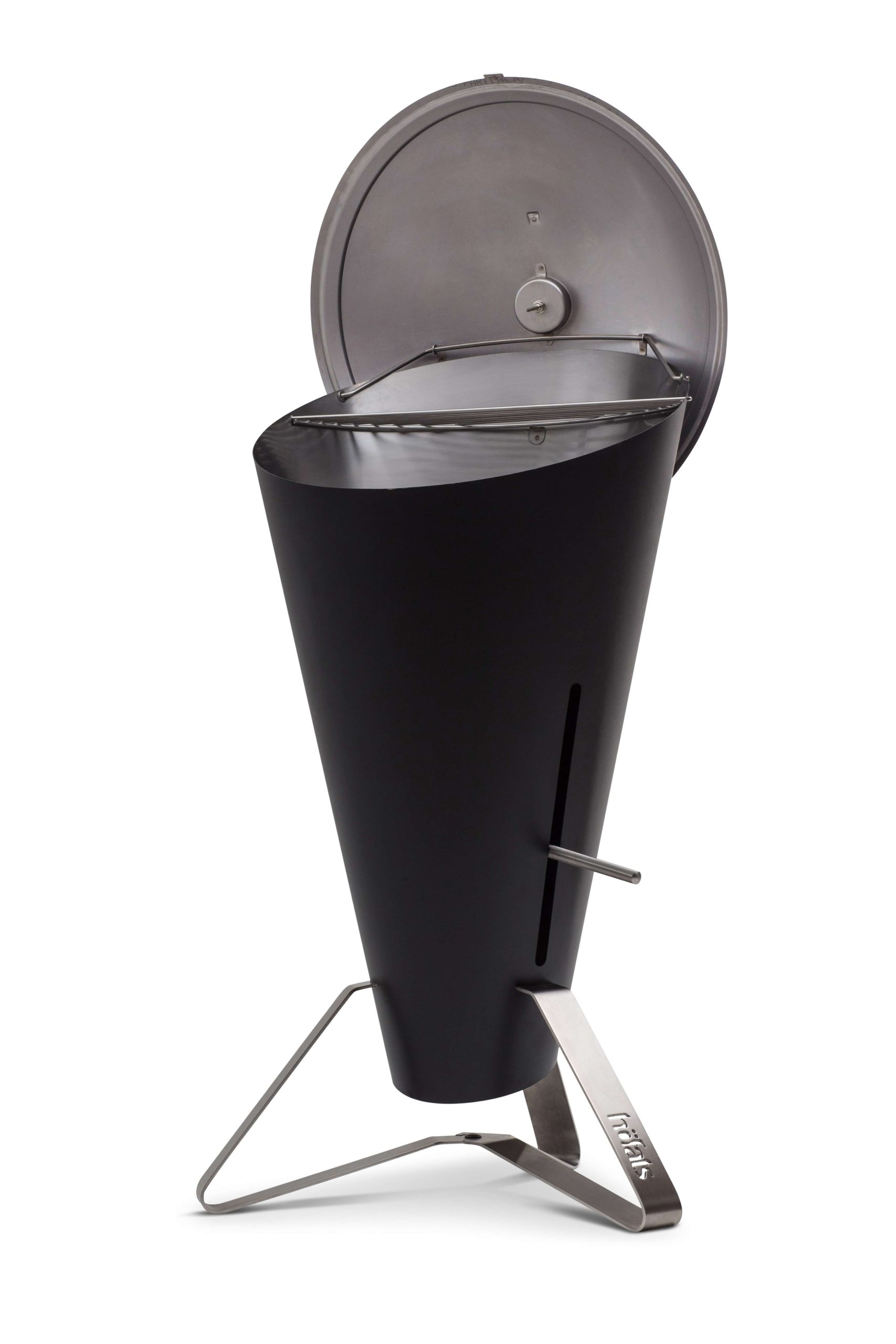 Cone Barbecue, Black — 2