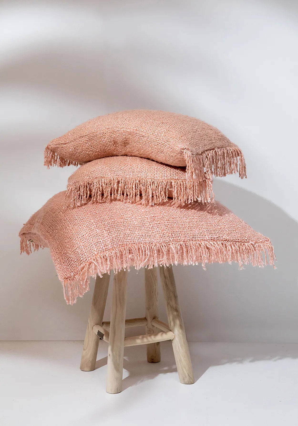 The Oh My Gee Cushion Cover, Salmon Pink, 40x40 — 4