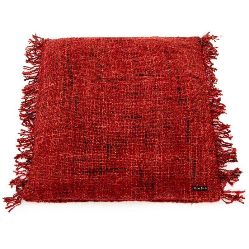 The Oh My Gee Cushion Cover, Cherry Red, 60x60