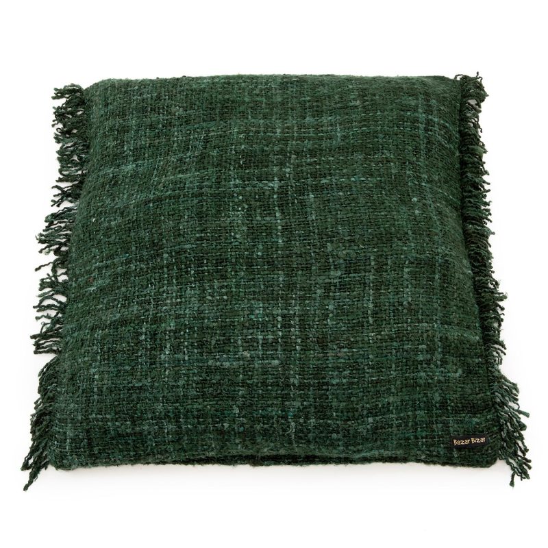 The Oh My Gee Cushion Cover, Forest Green, 60x60