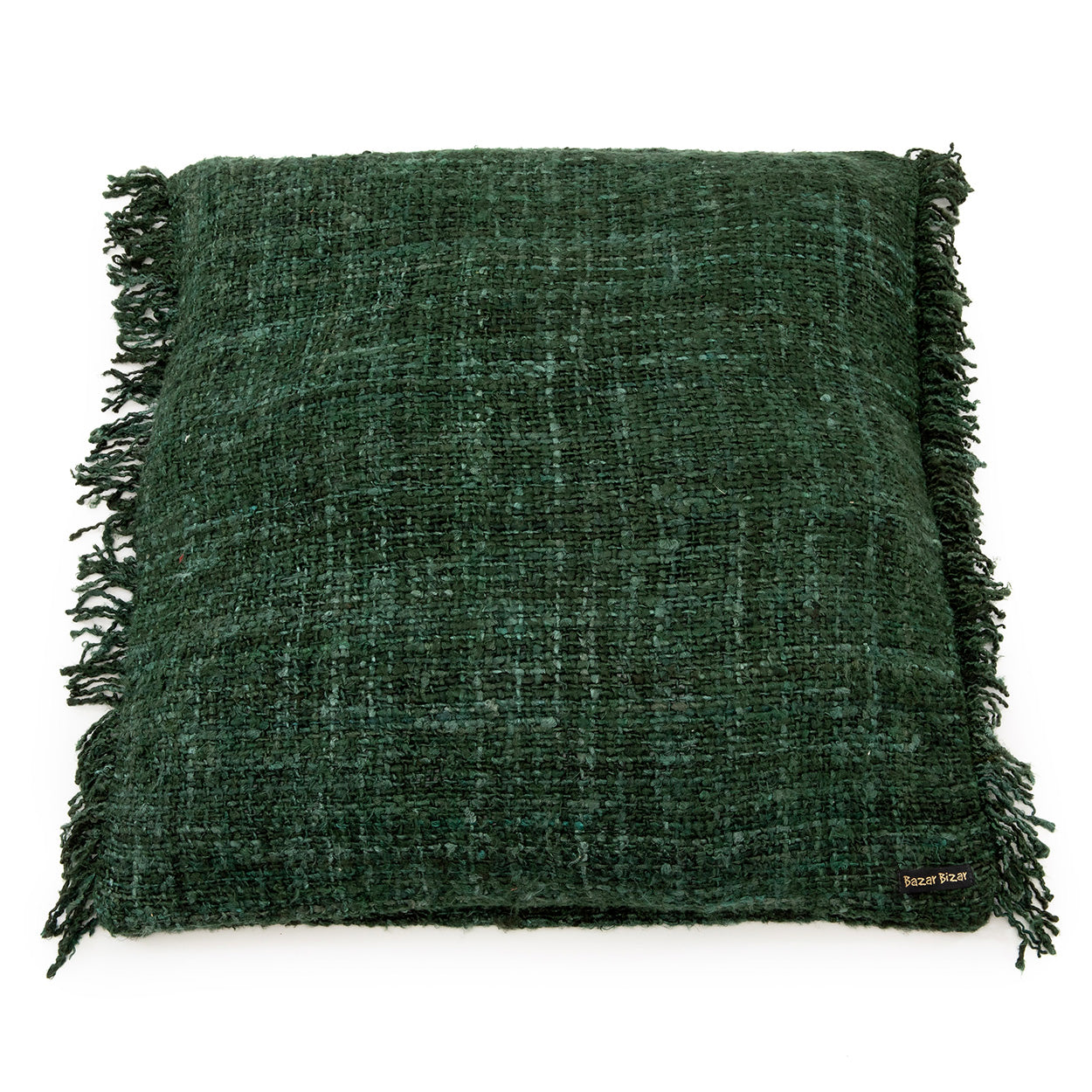 The Oh My Gee Cushion Cover, Forest Green, 60x60