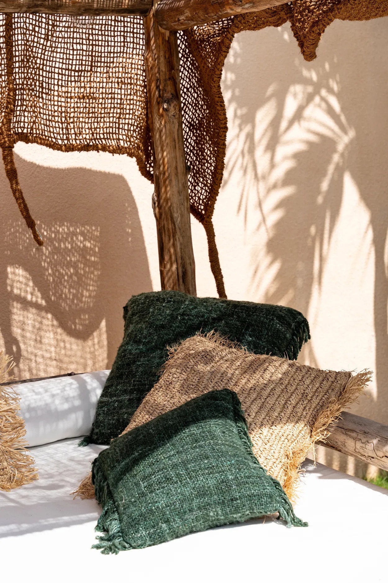 The Oh My Gee Cushion Cover, Forest Green, 60x60 — 2