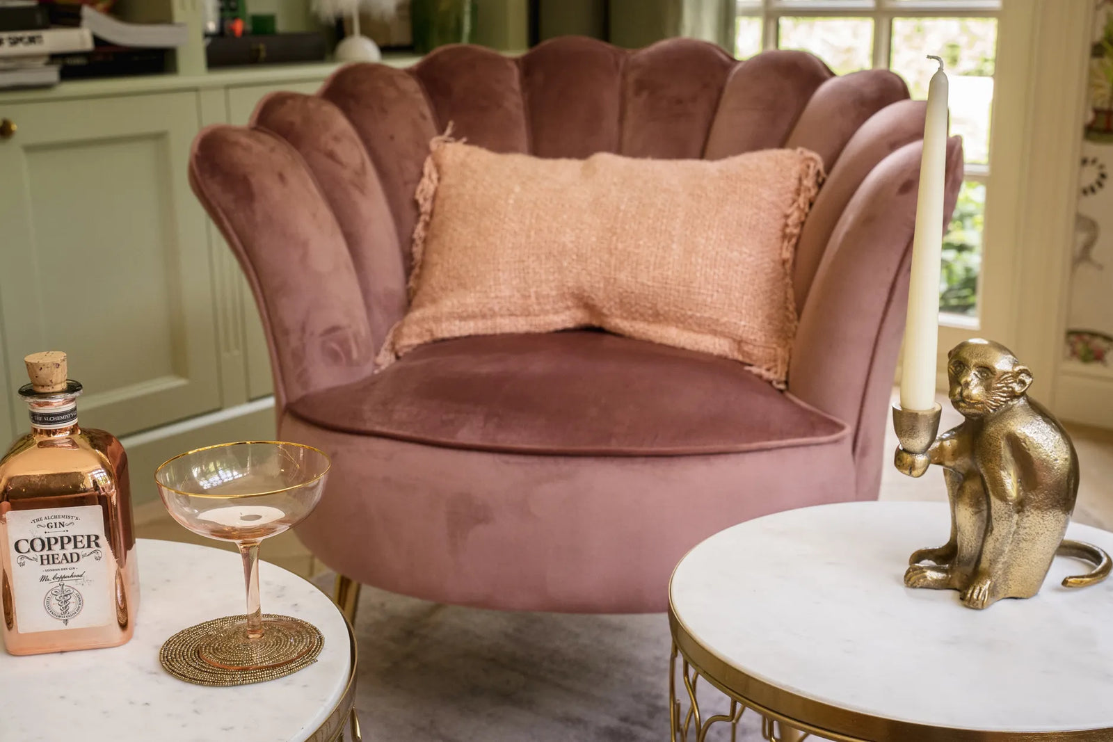The Oh My Gee Cushion Cover, Salmon Pink, 30x50 — 5