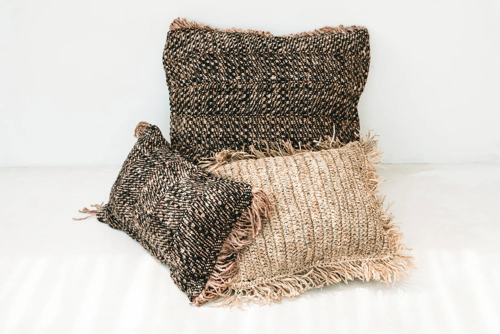 The Oh My Gee Cushion Cover, Black Copper, 30x50 — 3