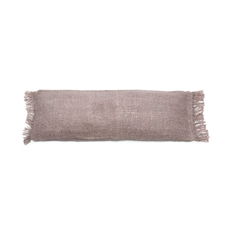 The Oh My Gee Cushion Cover, Pearl Grey, 35x100