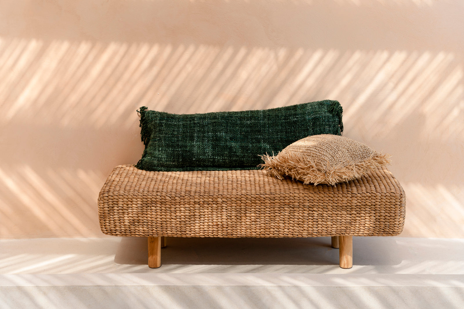 The Oh My Gee Cushion Cover, Forest Green, 35x100 — 4