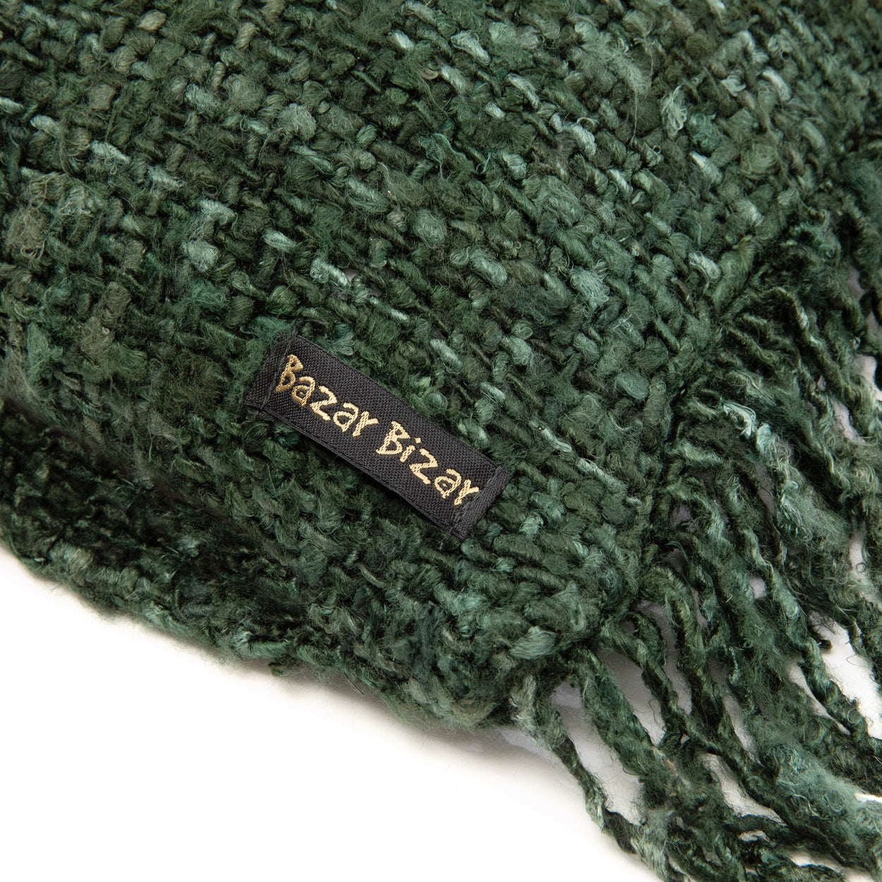 The Oh My Gee Cushion Cover, Forest Green, 35x100 — 5