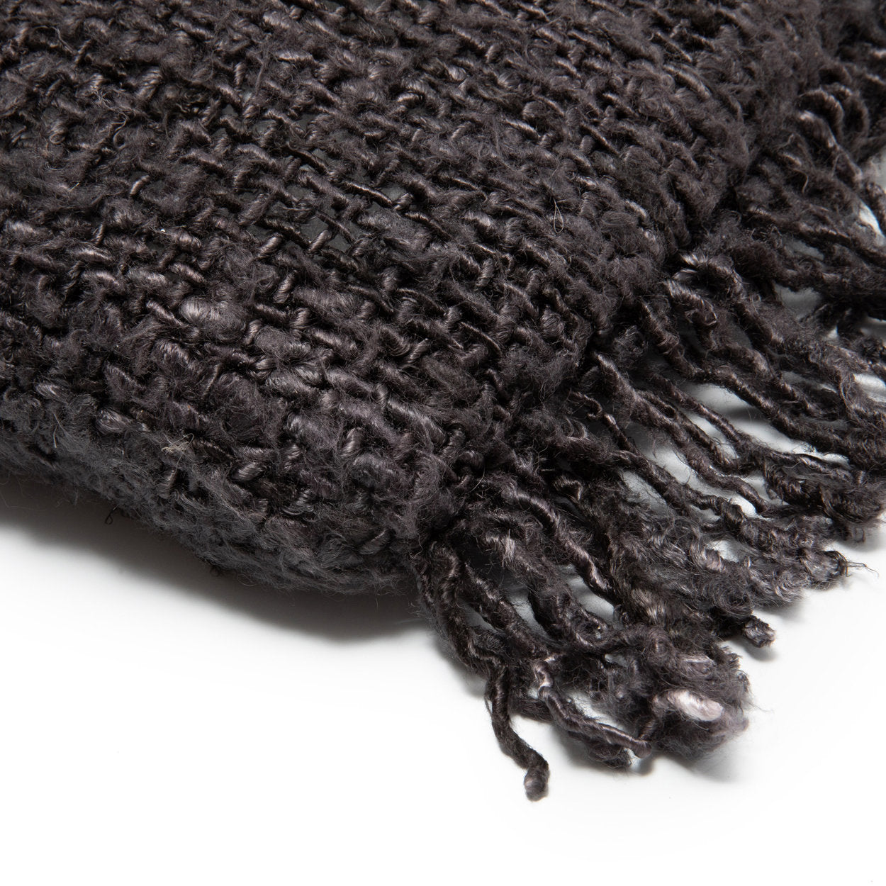 The Oh My Gee Cushion Cover, Black Navy, 30x50 — 3