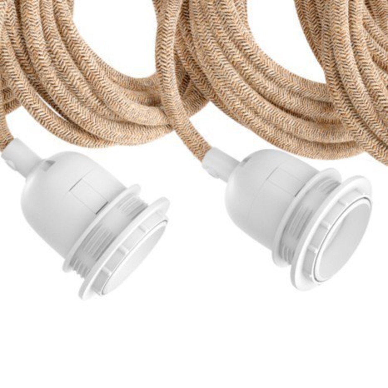 Fitting Lamps Ceiling, Natural White, 5 Fittings — 3