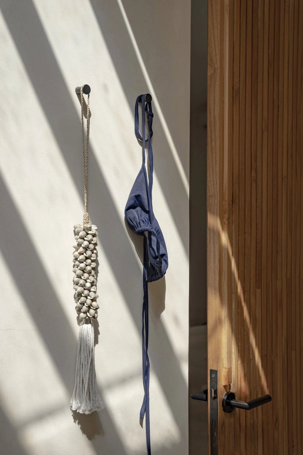 The Shell & Cotton Tassel, Grey — 2