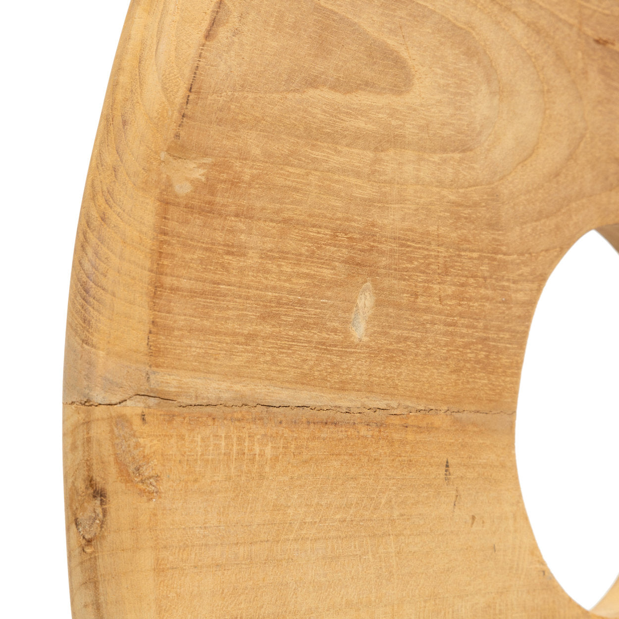 The Teak Disc on Stand, M — 7