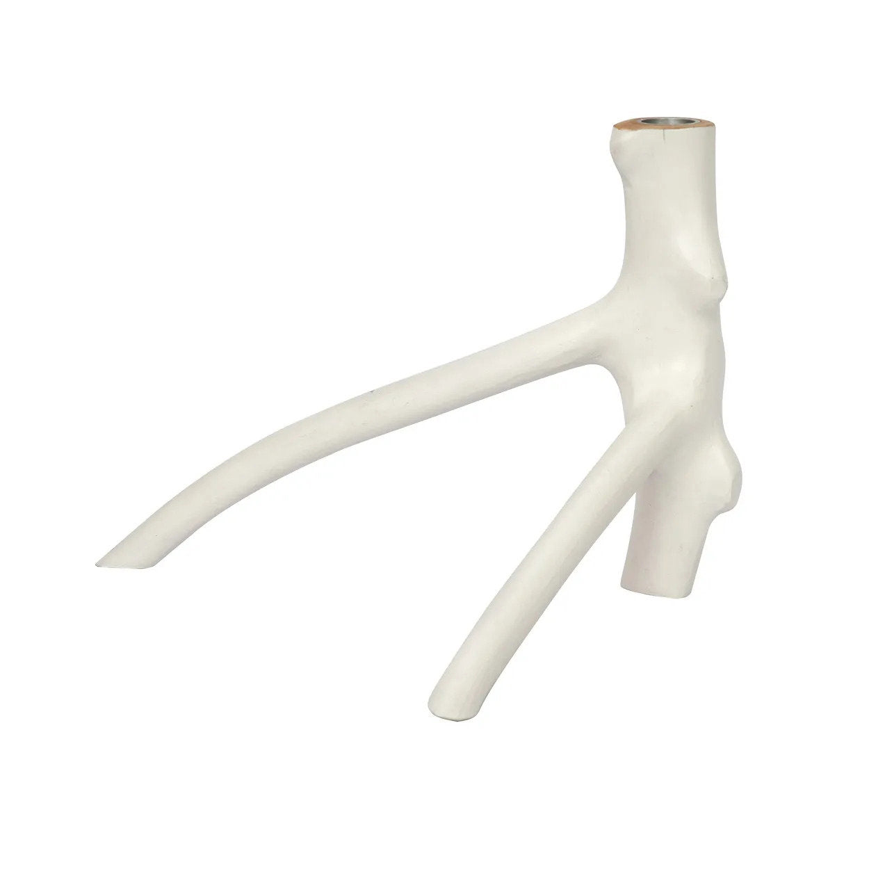 The Triple Twig Candle Holder, White — 5