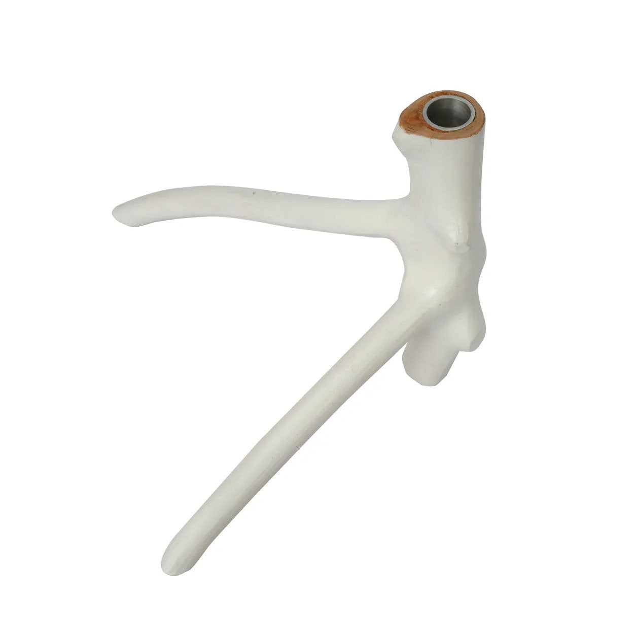 The Triple Twig Candle Holder, White — 6