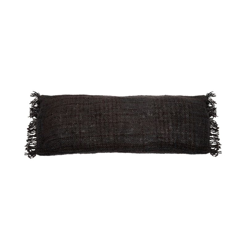 The Oh My Gee Cushion Cover, Black Navy, 35x100