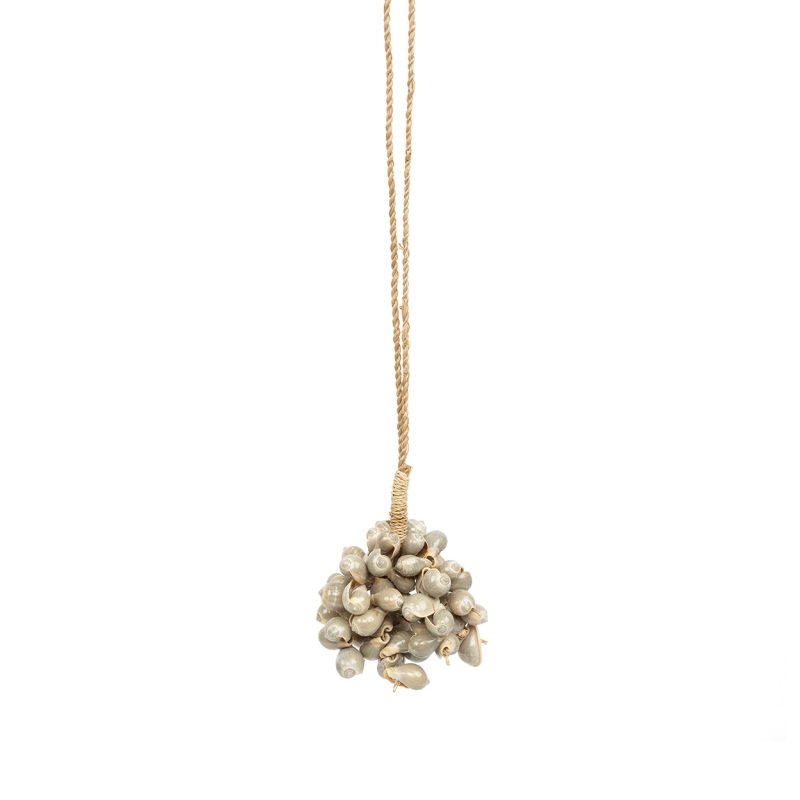 The Grey Shell Tassel