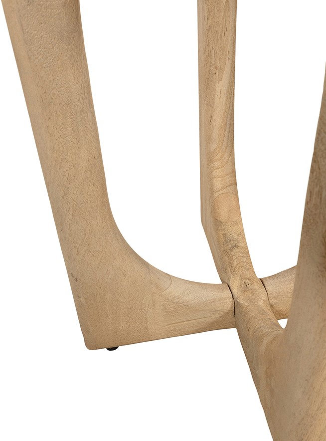 Side Table Ø50, Acacia Groovy Natural — 5