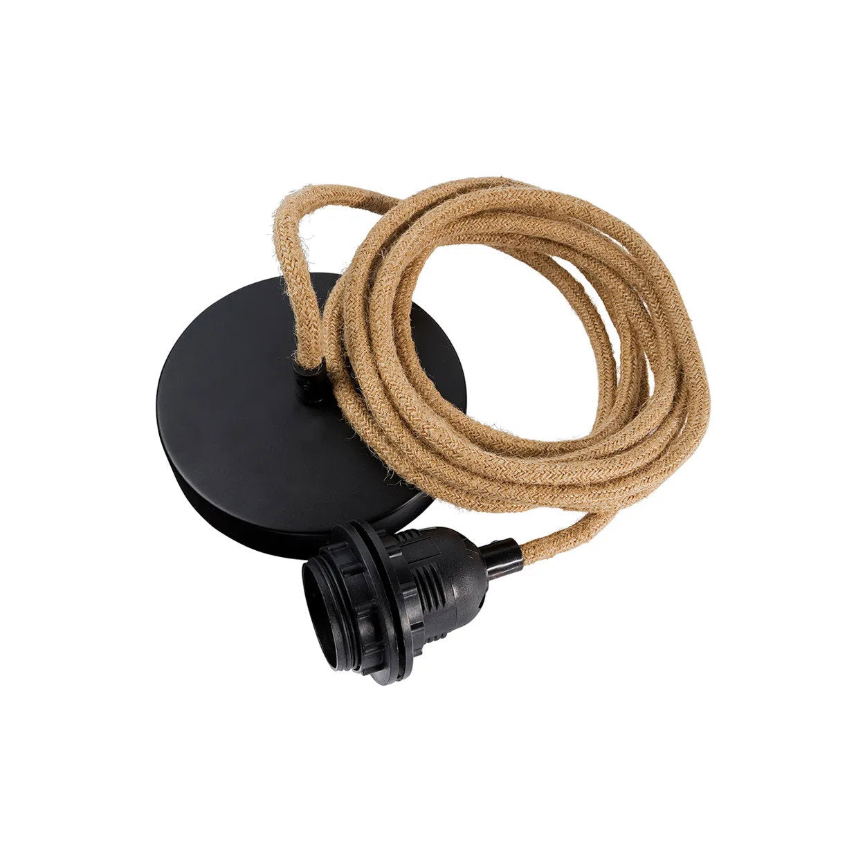 Fitting Lamps Ceiling, Natural Black, 1 Fitting