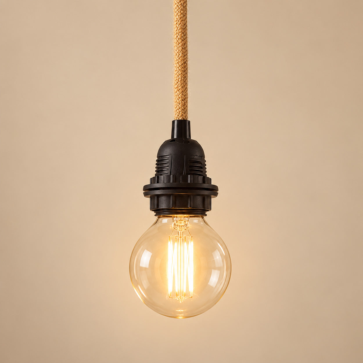 Fitting Lamps Ceiling, Natural Black, 1 Fitting — 2