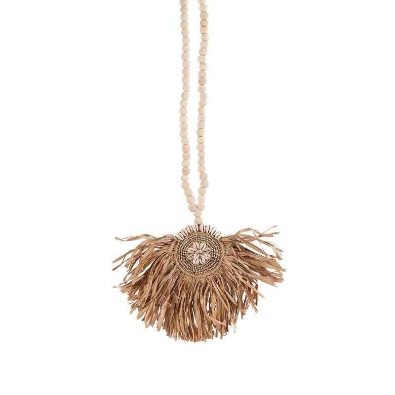 The Raffia Tajoe Tassel, Natural