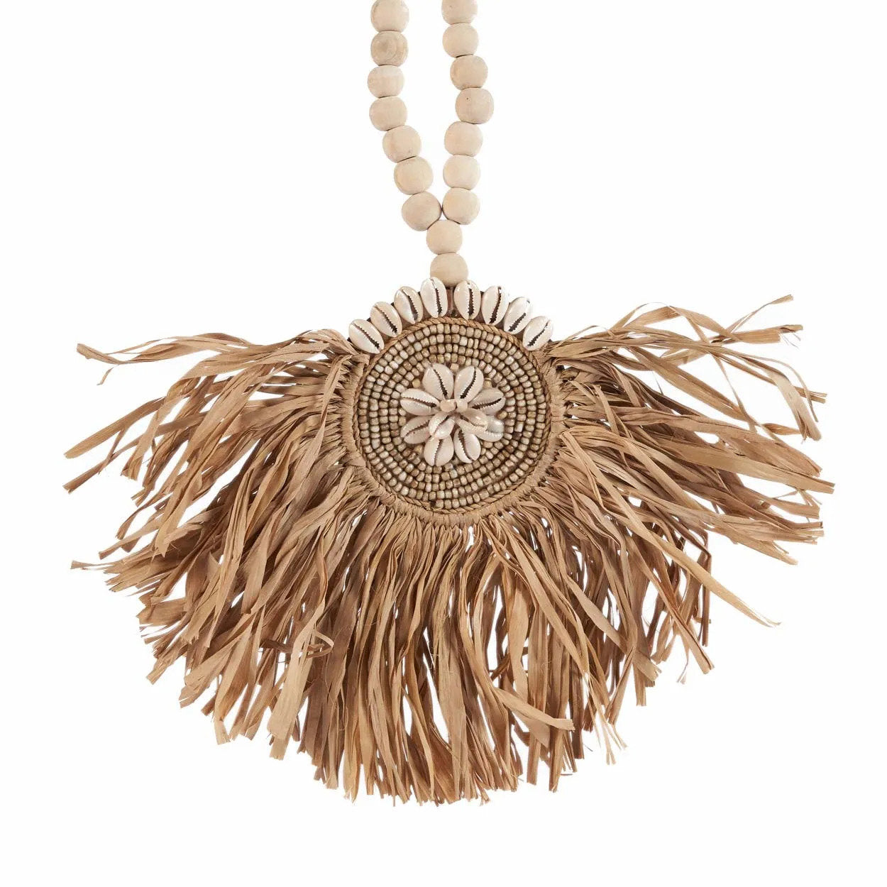 The Raffia Tajoe Tassel, Natural — 6