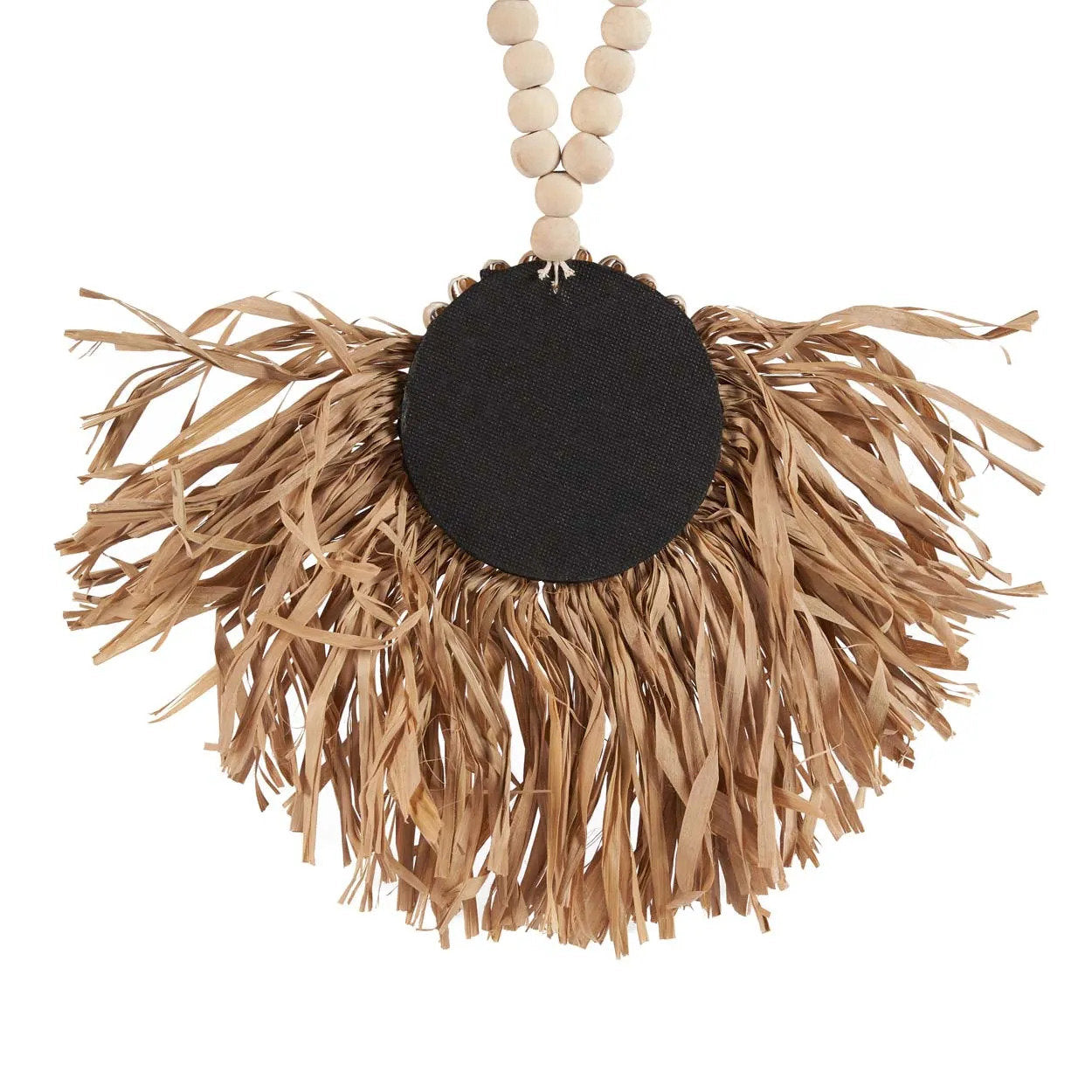 The Raffia Tajoe Tassel, Natural — 7