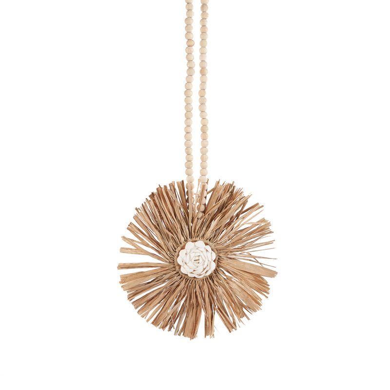 The Raffia Bunga Tassel, Natural