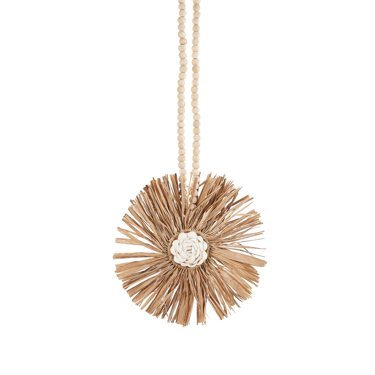 The Raffia Bunga Tassel, Natural