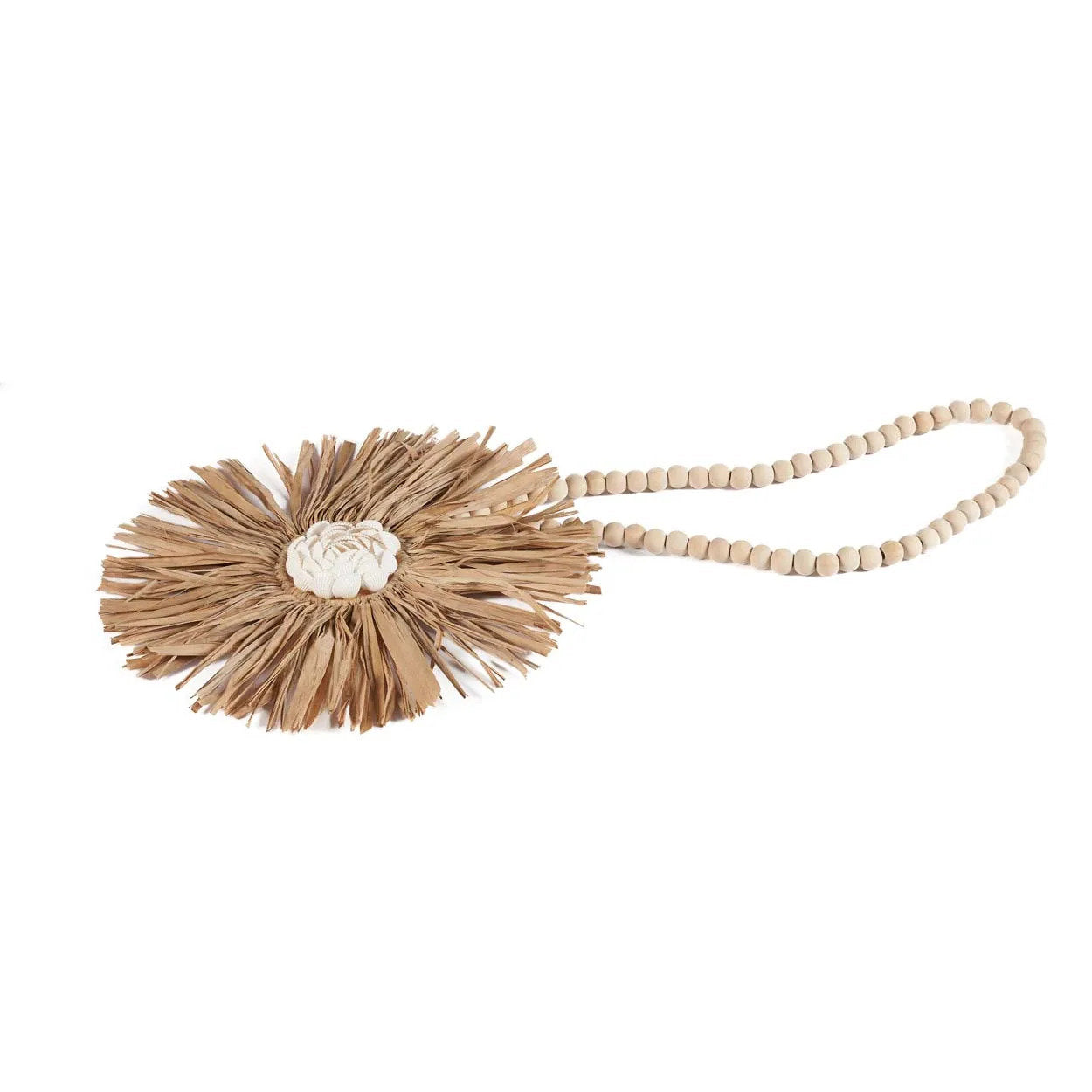 The Raffia Bunga Tassel, Natural — 5