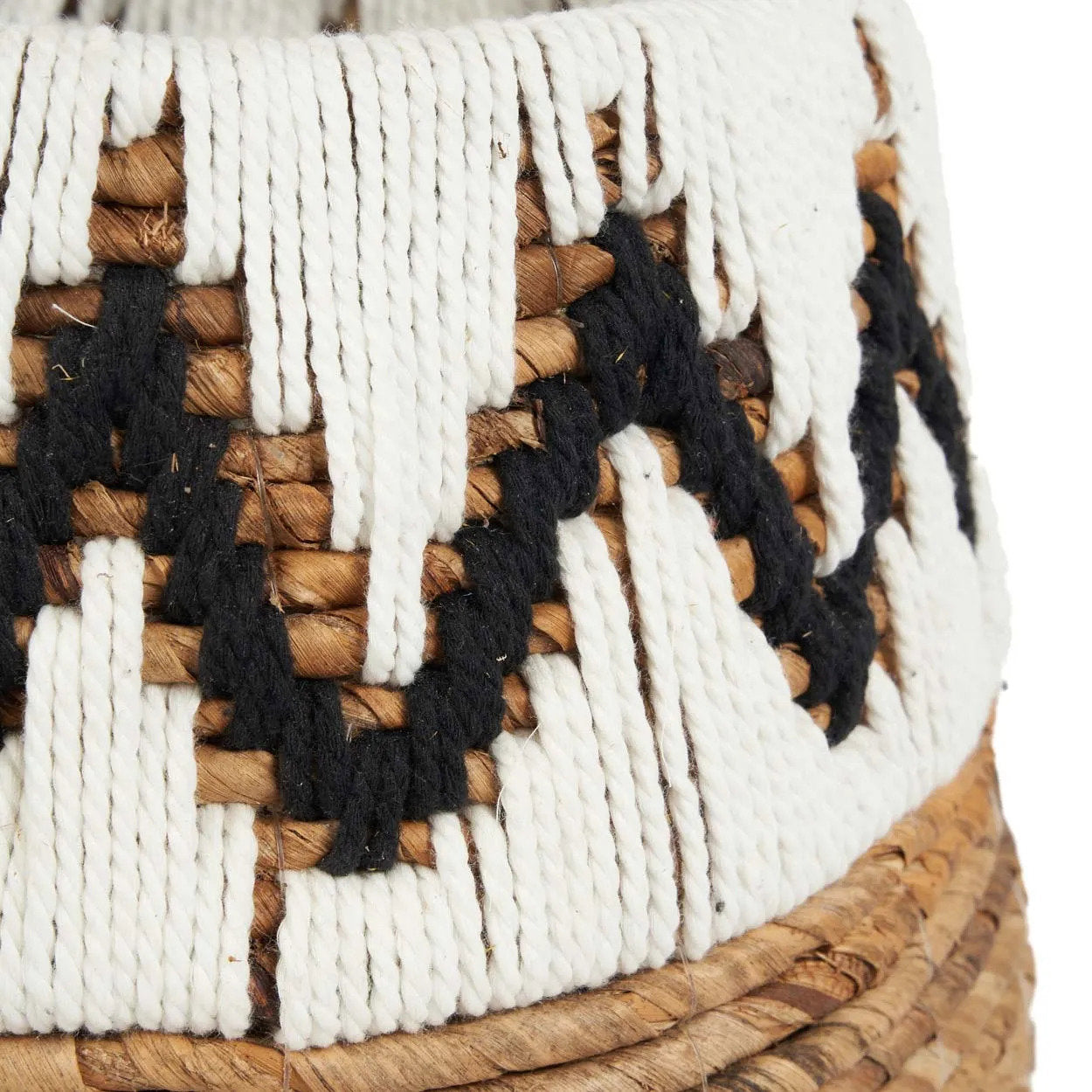 The Little Bay Beach Basket, Natural White, S — 7