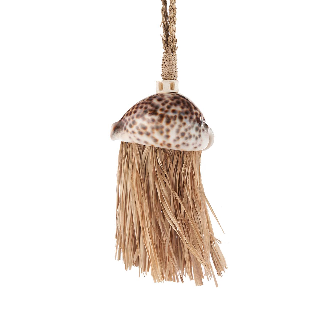 The Raffia Lupina Tassel, Natural — 5