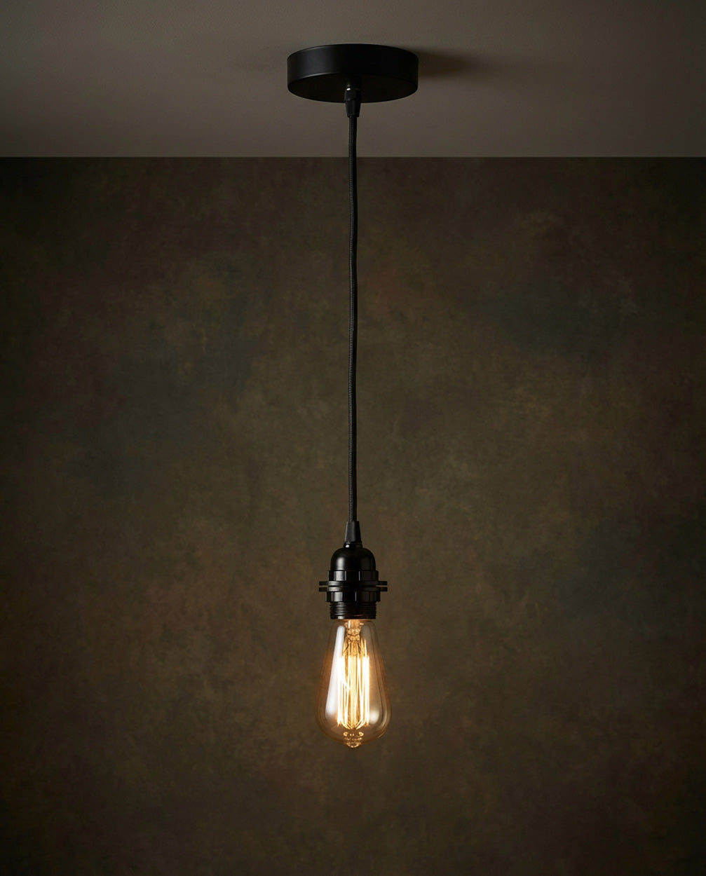 Fitting Lamps Ceiling, Black, 1 Fitting — 2