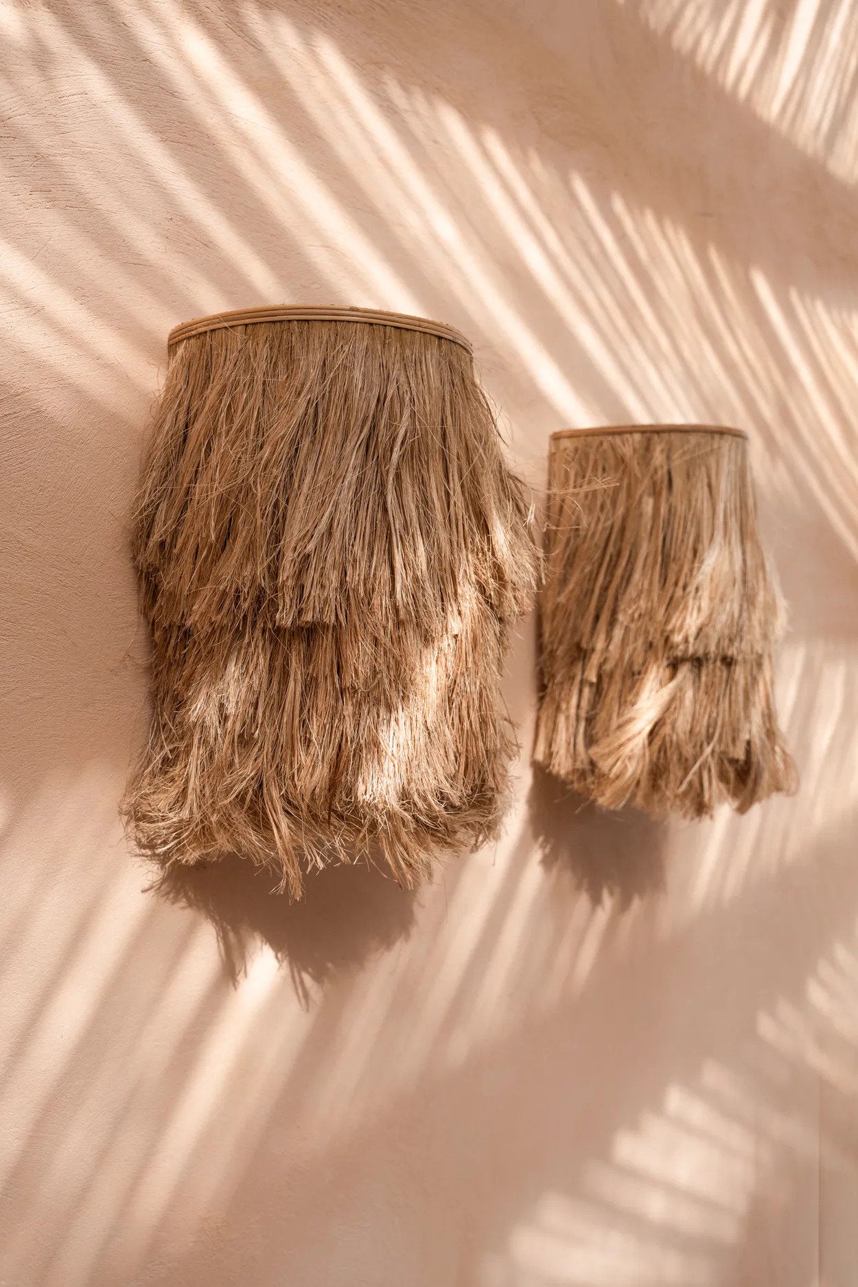 The Abaca Wall Applique, Natural, S — 3