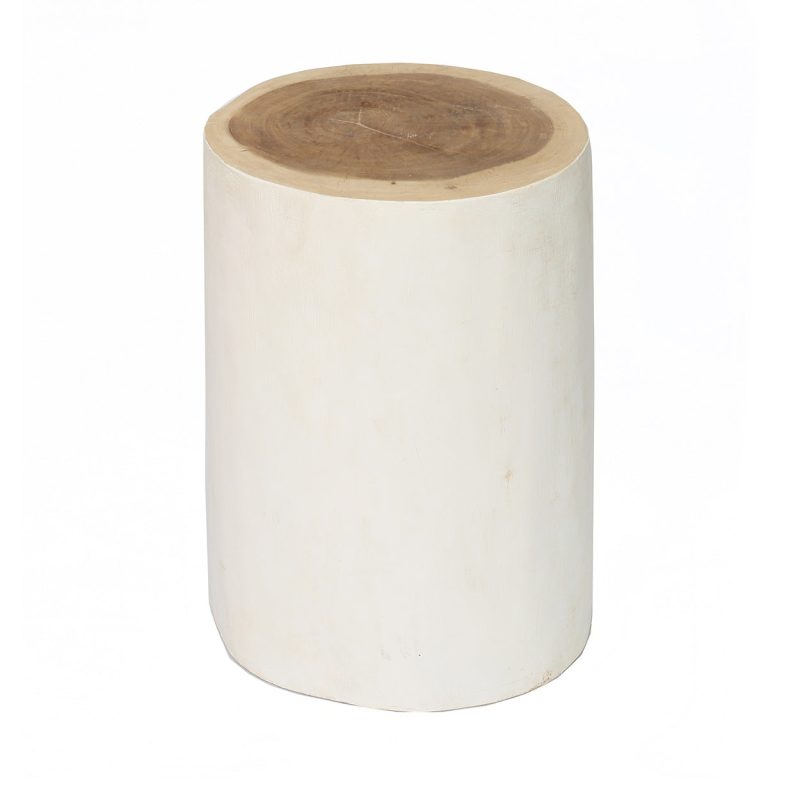 The Tribe Stool, Natural White