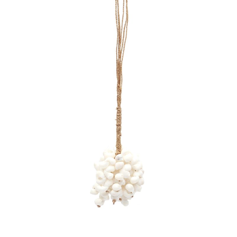The Kai Tassel, White