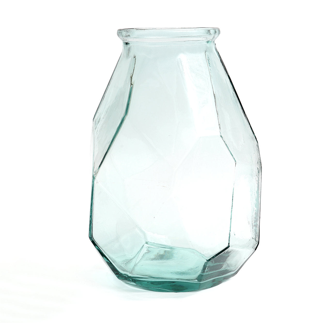 The Long Origami Vase, Blue — 4